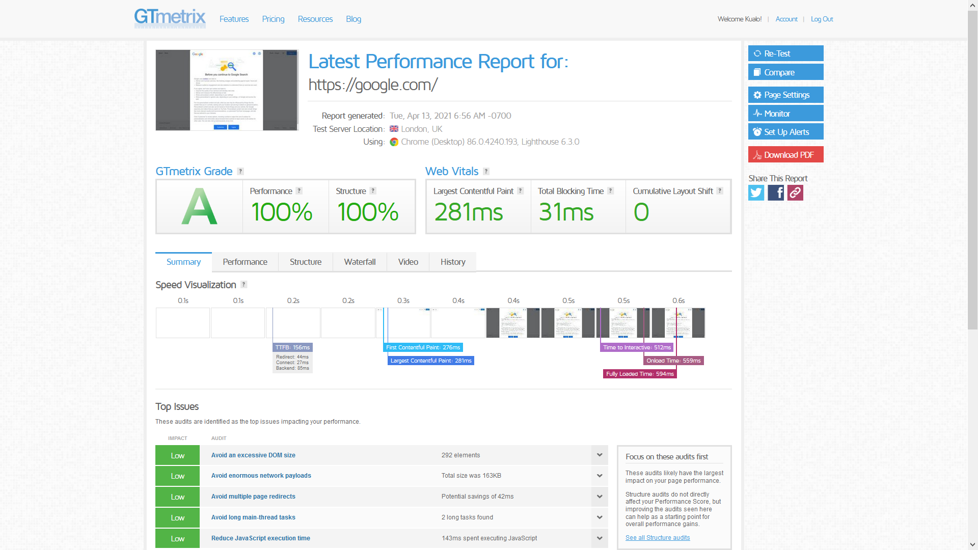 How to Read Speed Reports (GTmetrix, Pingdom, PageSpeed) - Kualo Limited