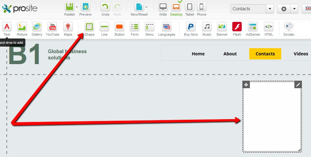 How To Add A Rectangular Box To Contain Your Text/Pictures - Kualo Limited